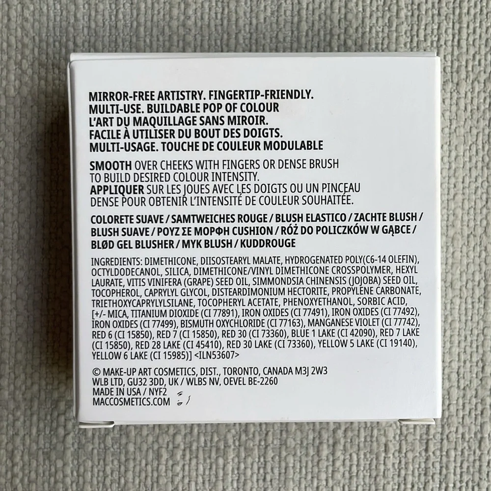 MAC Cosmetics Glow Play Cushiony Blush - that’s peachy